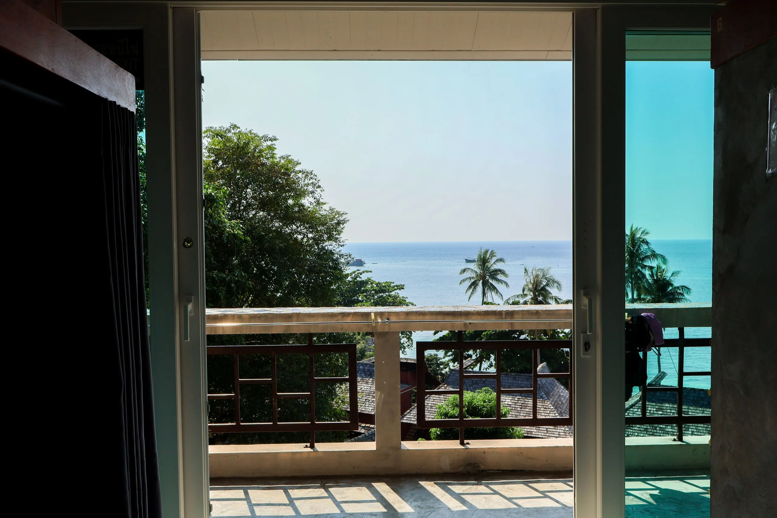 Blue Chitta Hostel Balcony view