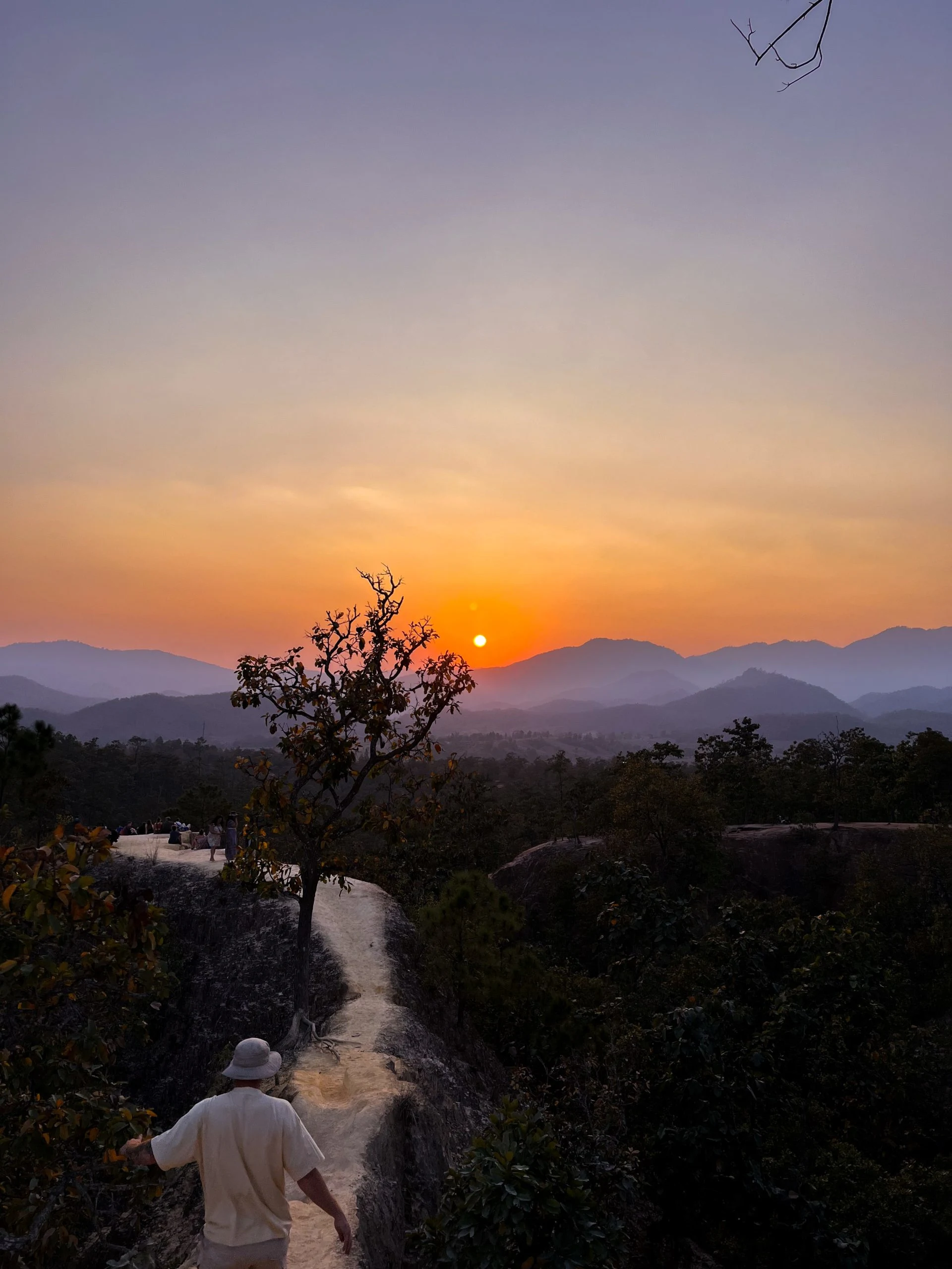Sunset at Pai Canyon