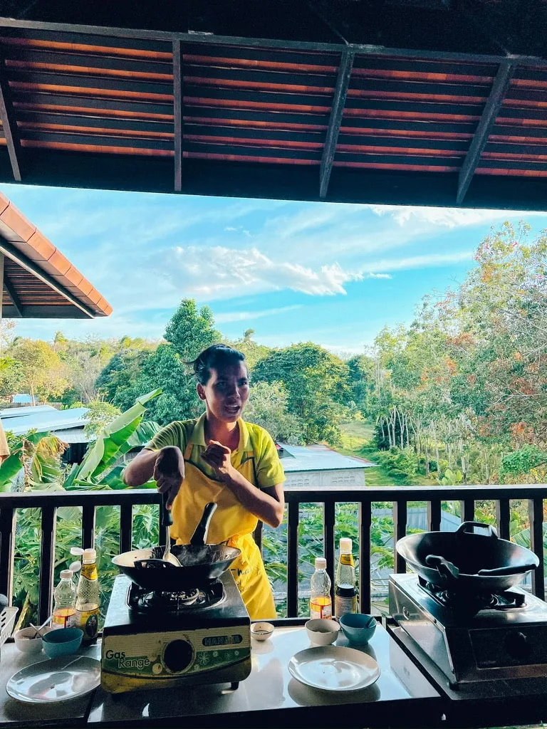 Teacher at Lanta Thai Cookery School