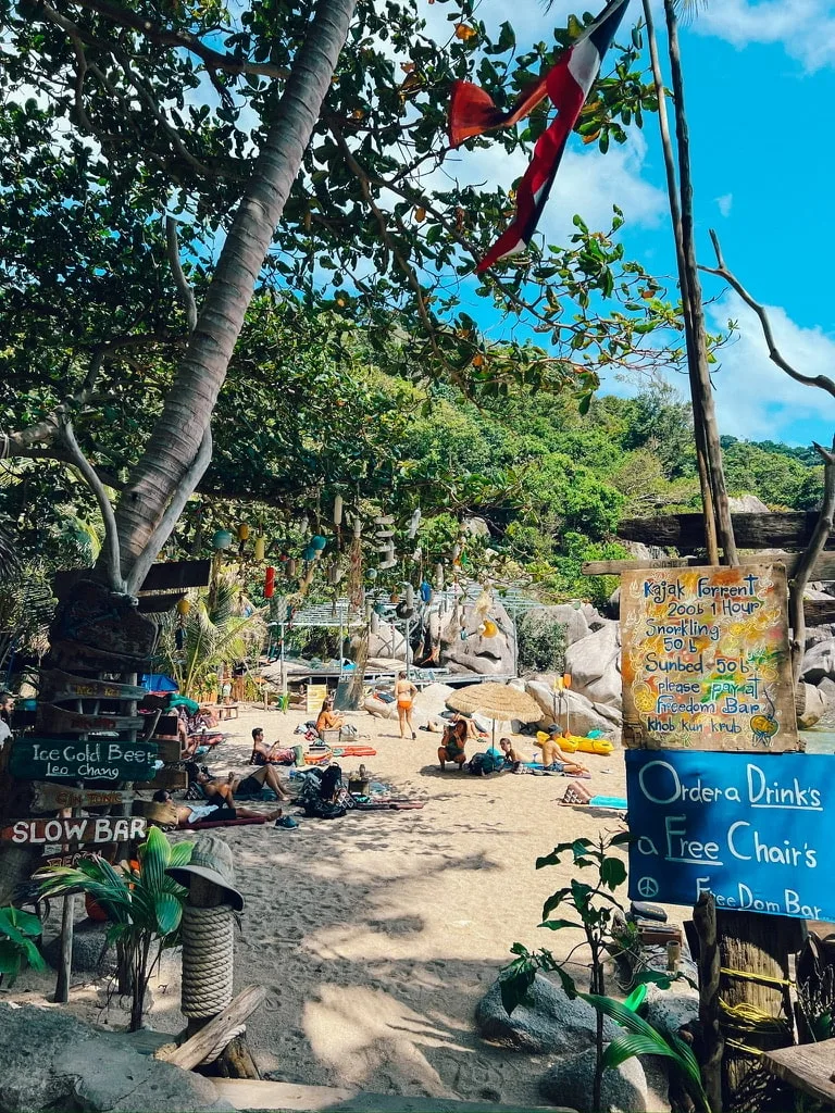 hin wong bay freedom beach bar