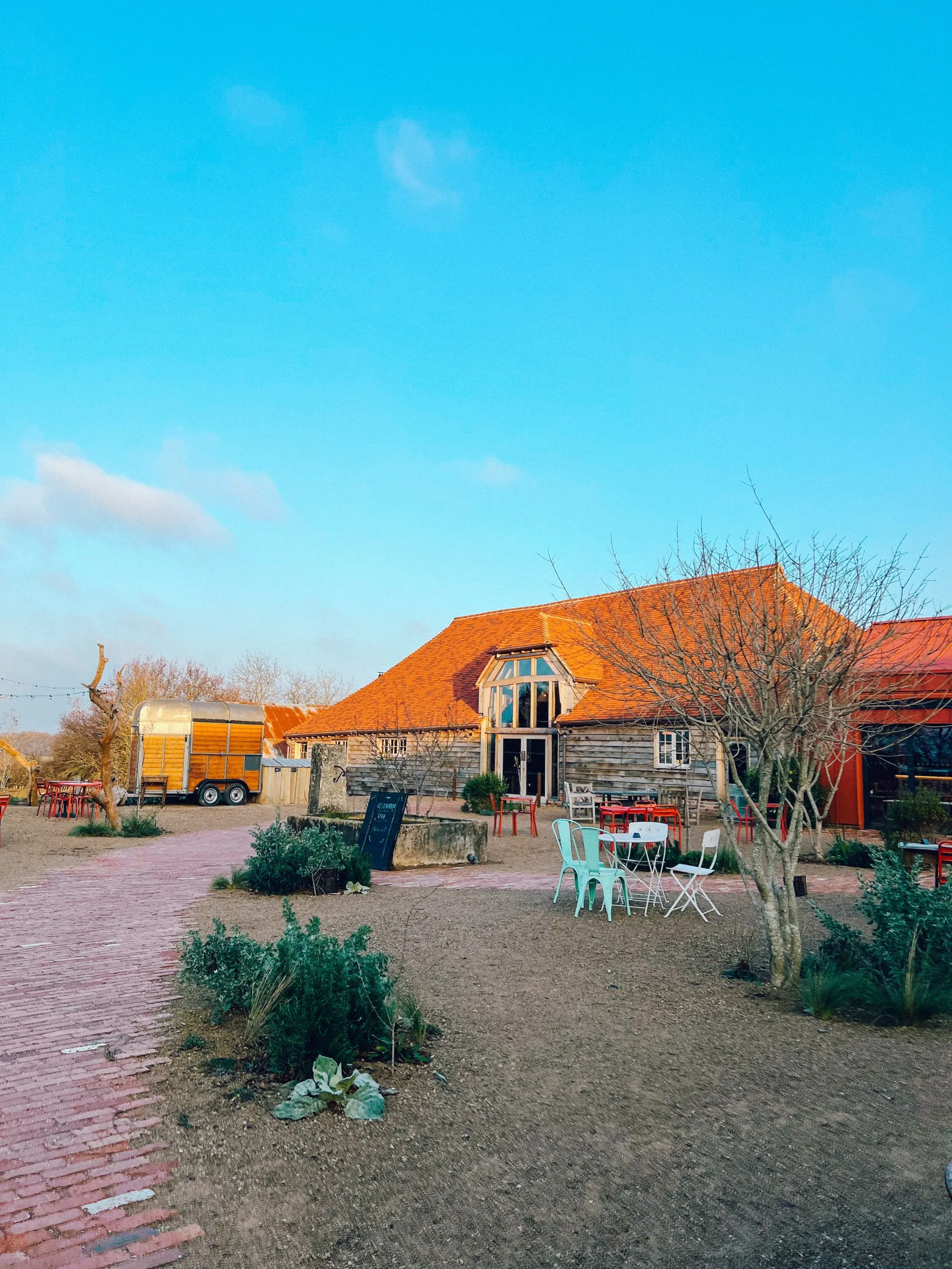 knepp rewilding cafe